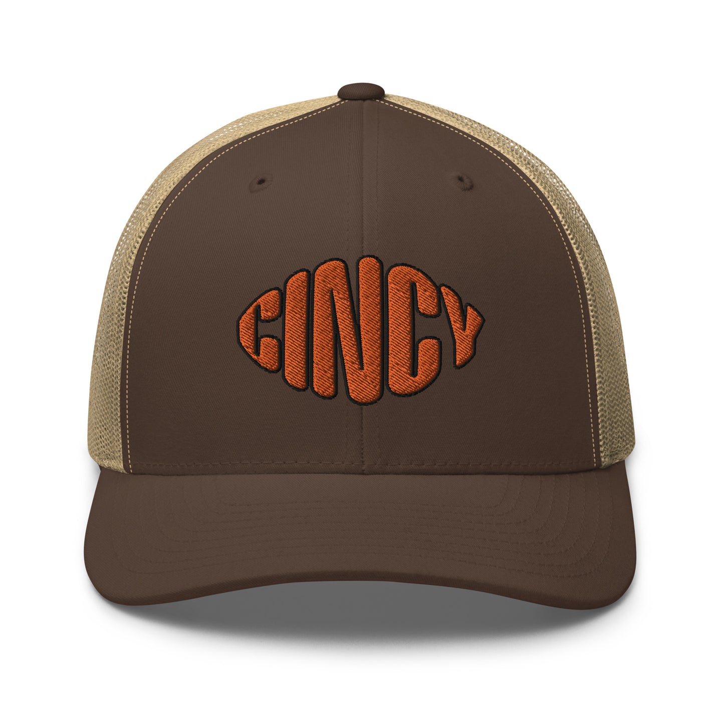 Cincy Football Text Trucker Cap