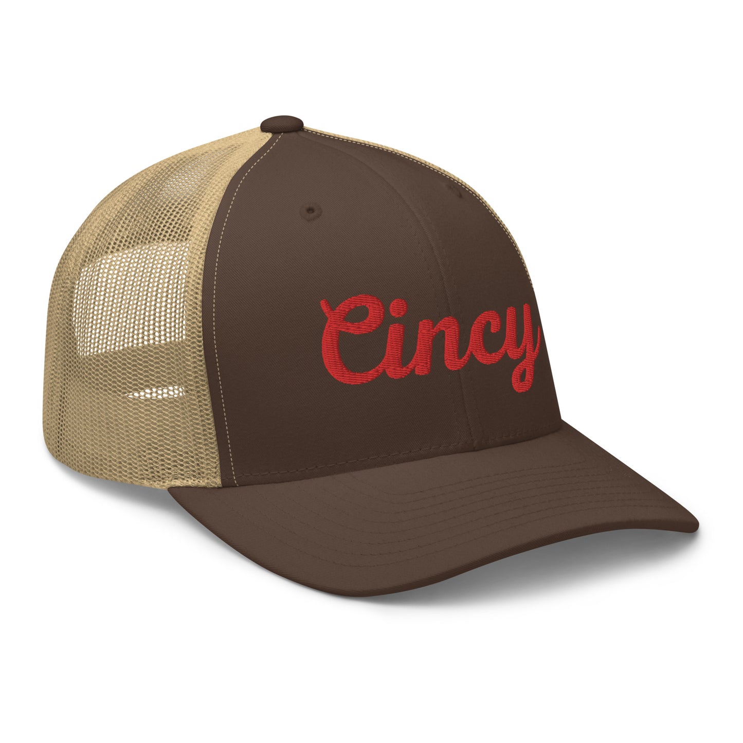 Cincinnati Cincy Script Trucker Cap