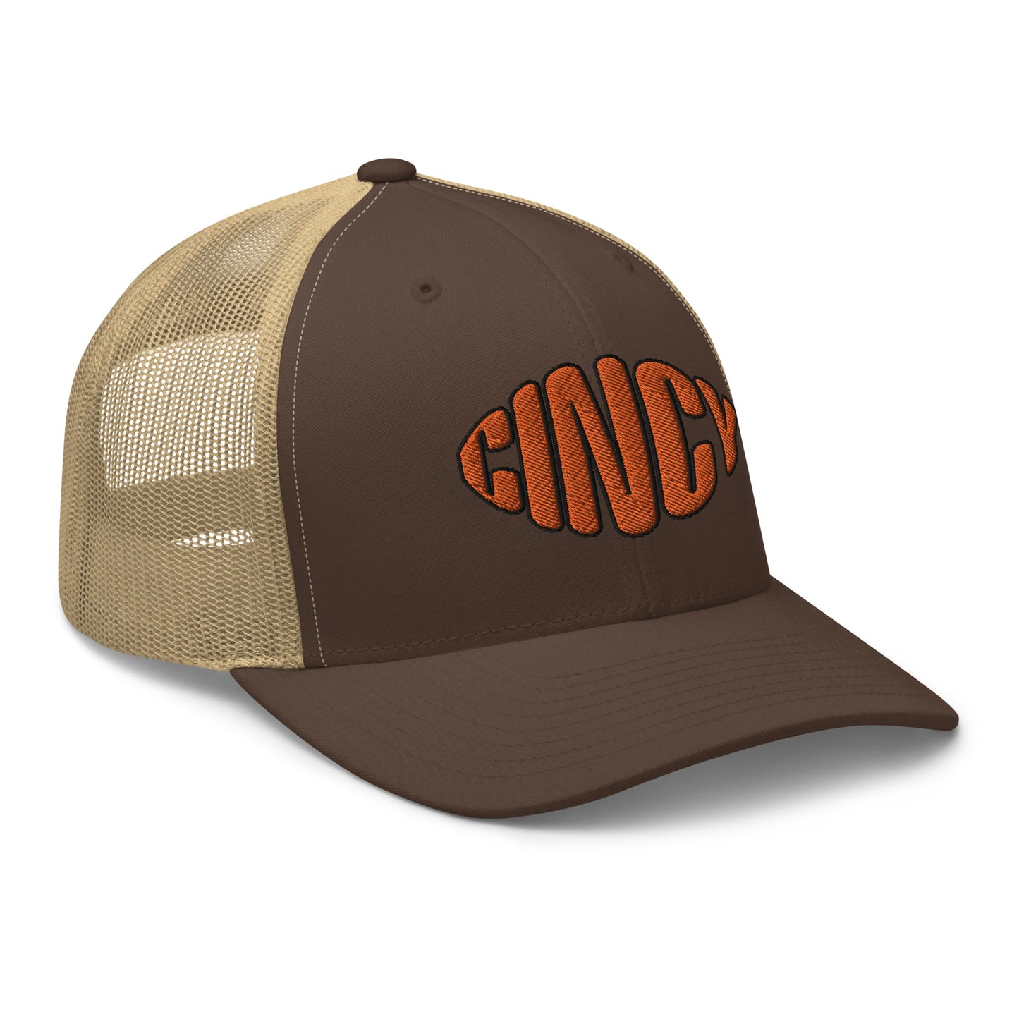 Cincy Football Text Trucker Cap