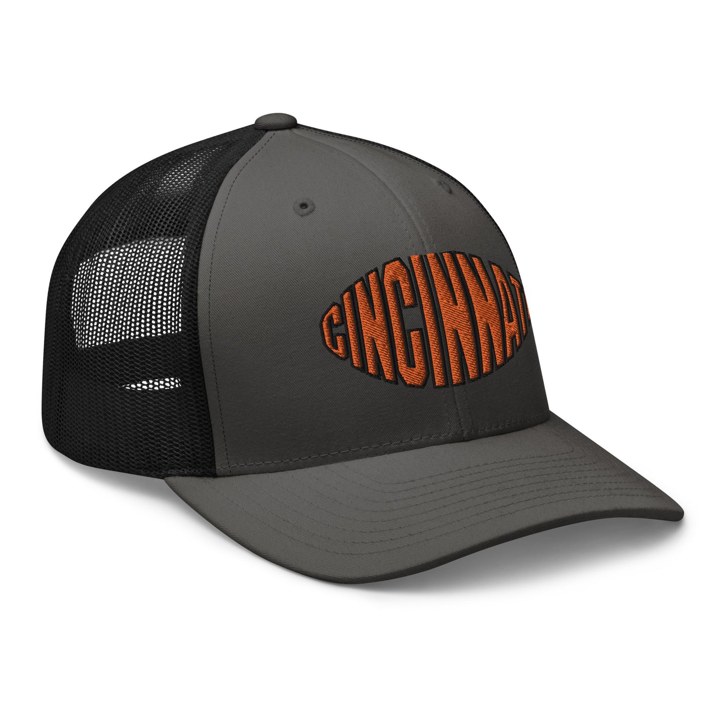 Cincinnati Football Text Trucker Cap