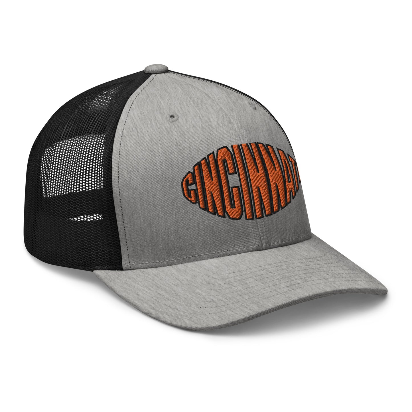 Cincinnati Football Text Trucker Cap