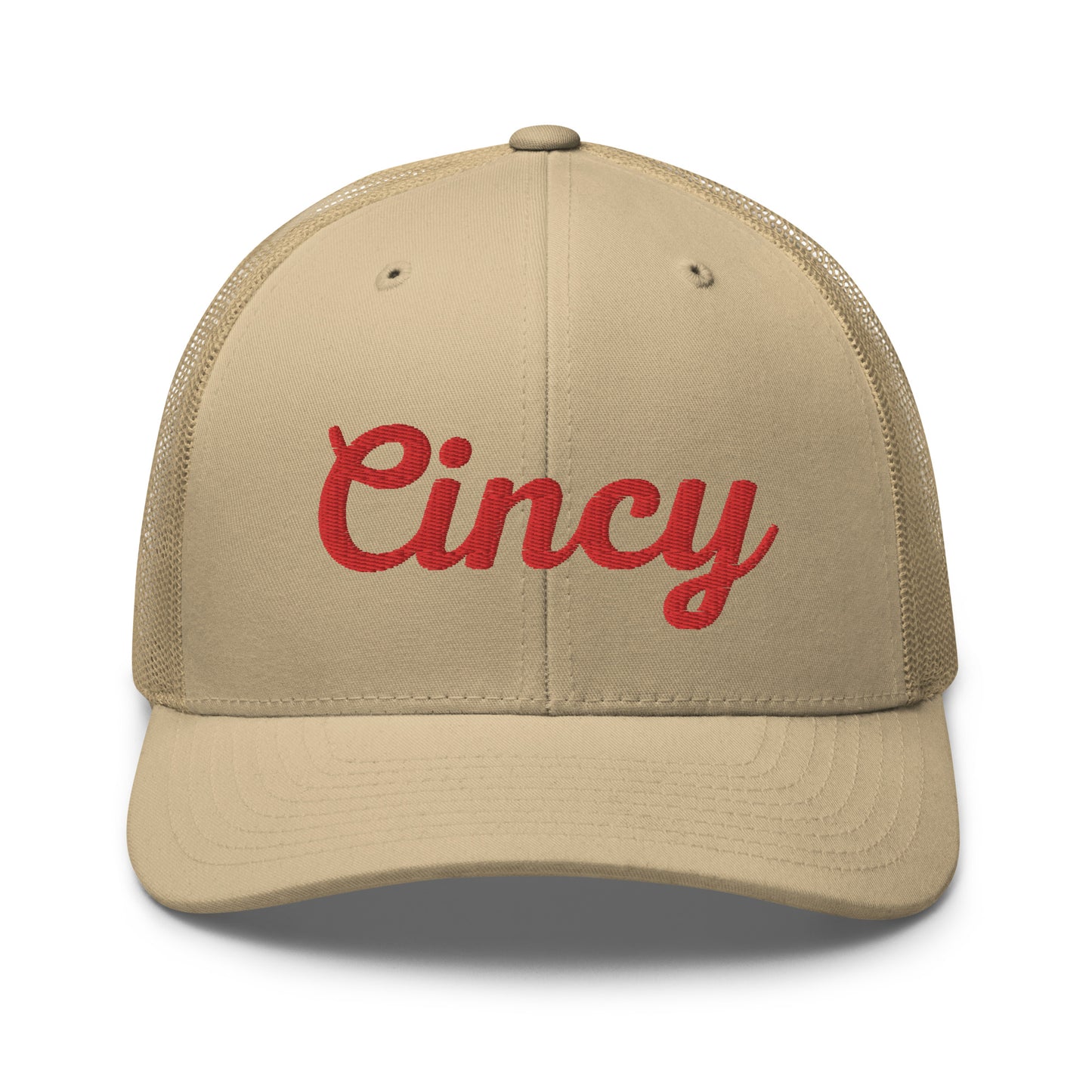 Cincinnati Cincy Script Trucker Cap