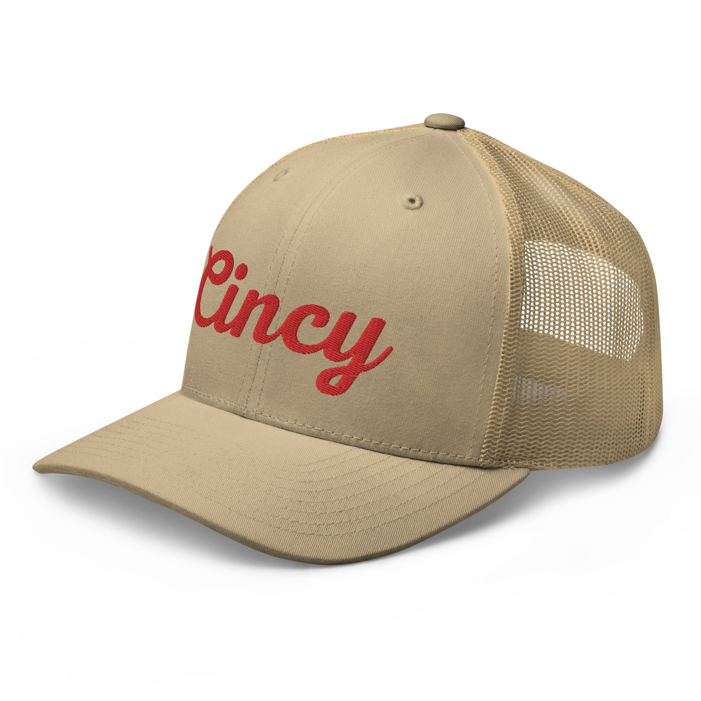 Cincinnati Cincy Script Trucker Cap