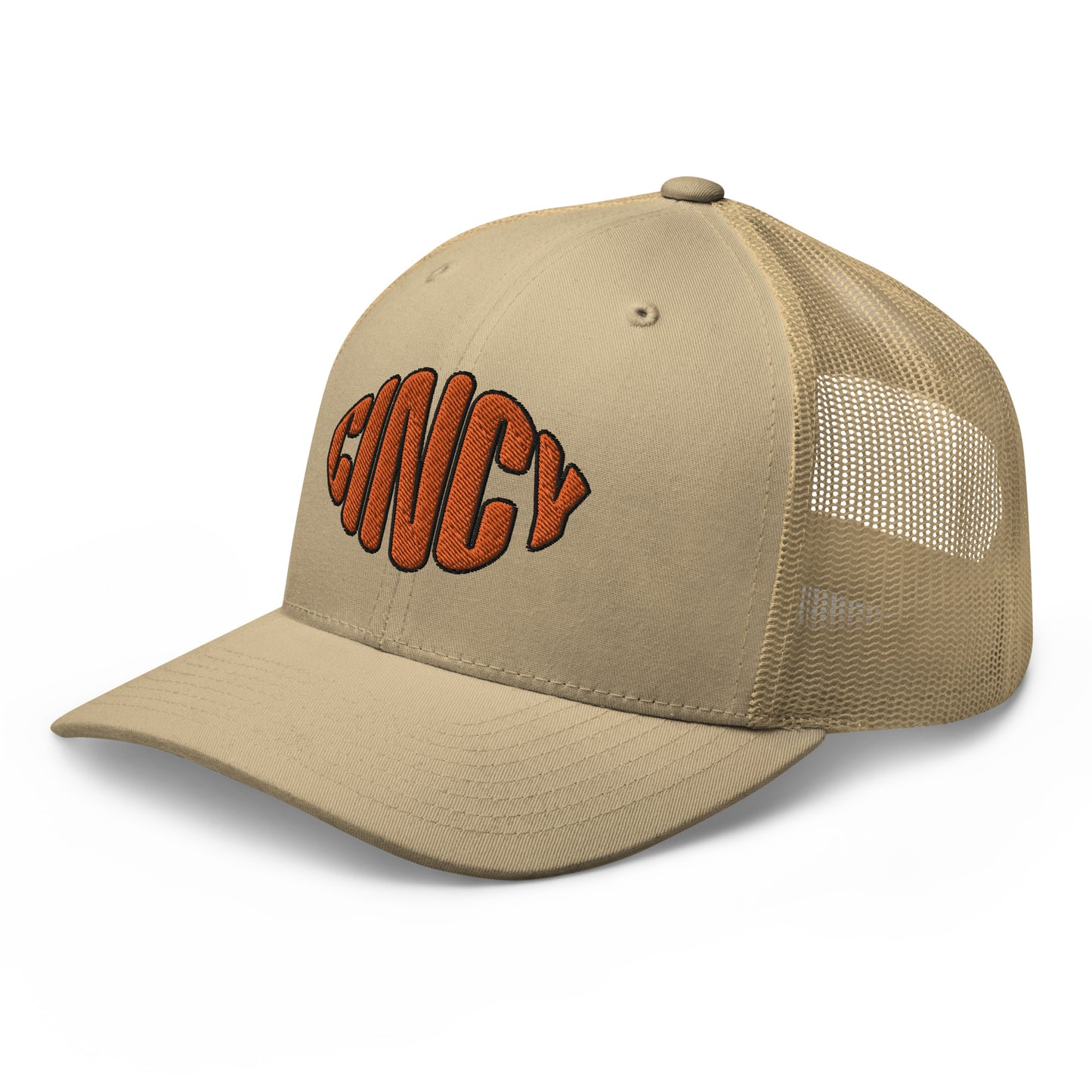 Cincy Football Text Trucker Cap