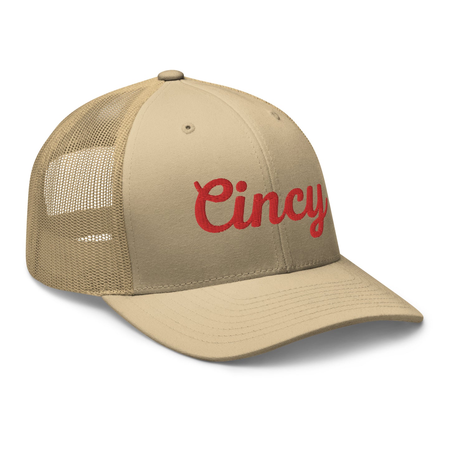 Cincinnati Cincy Script Trucker Cap