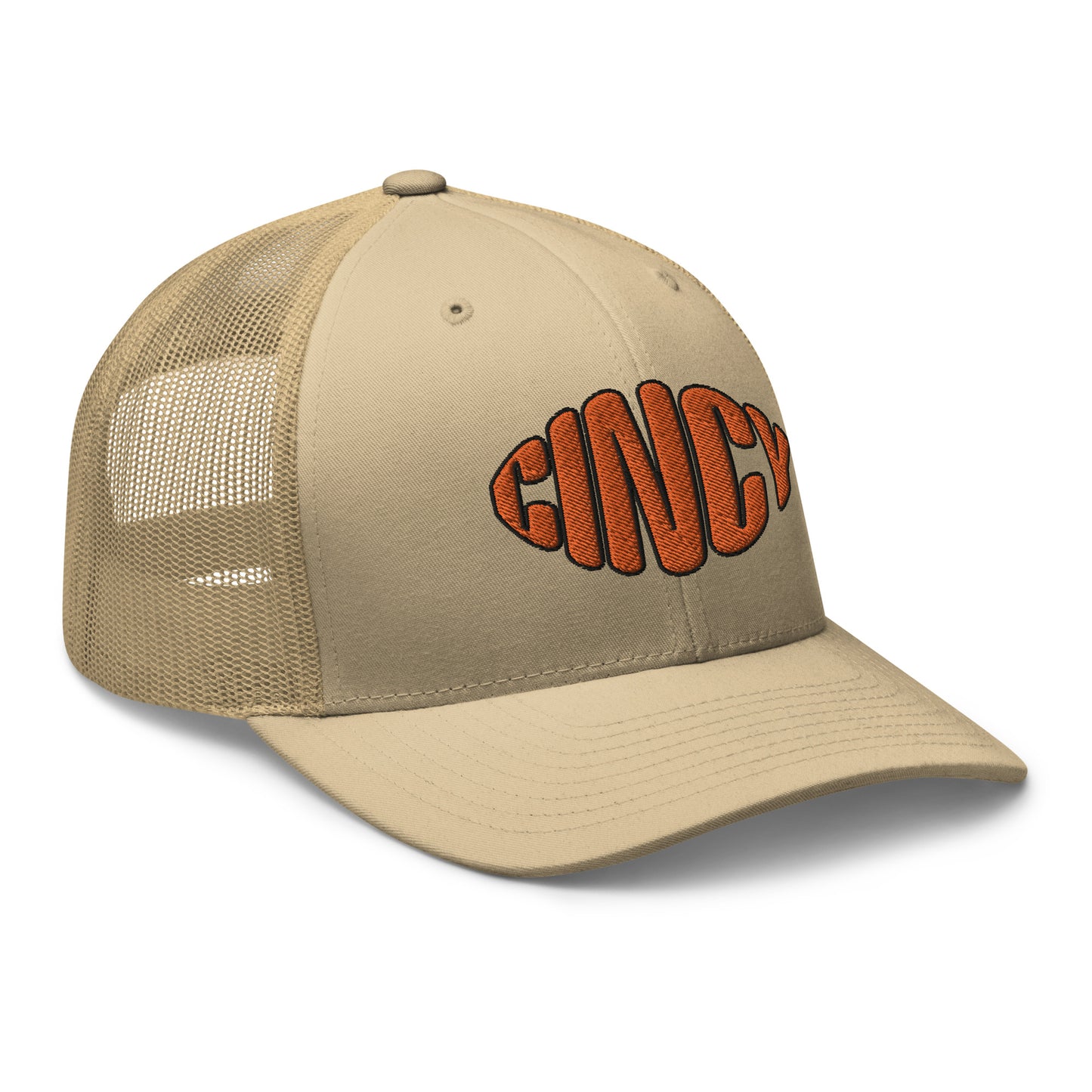 Cincy Football Text Trucker Cap