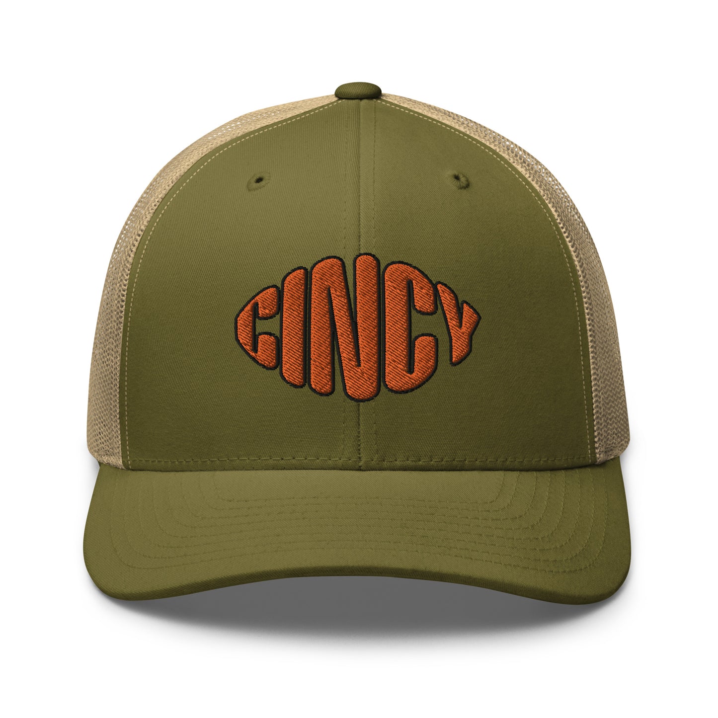 Cincy Football Text Trucker Cap