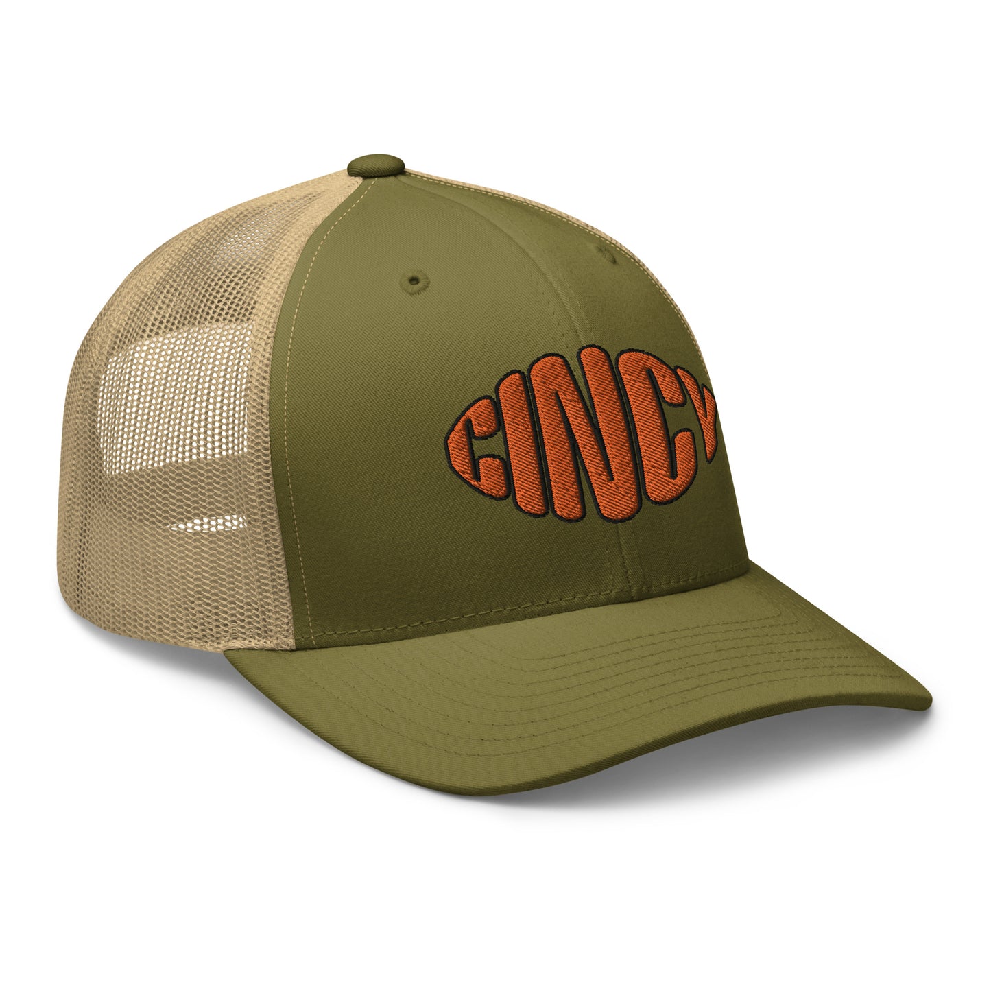 Cincy Football Text Trucker Cap