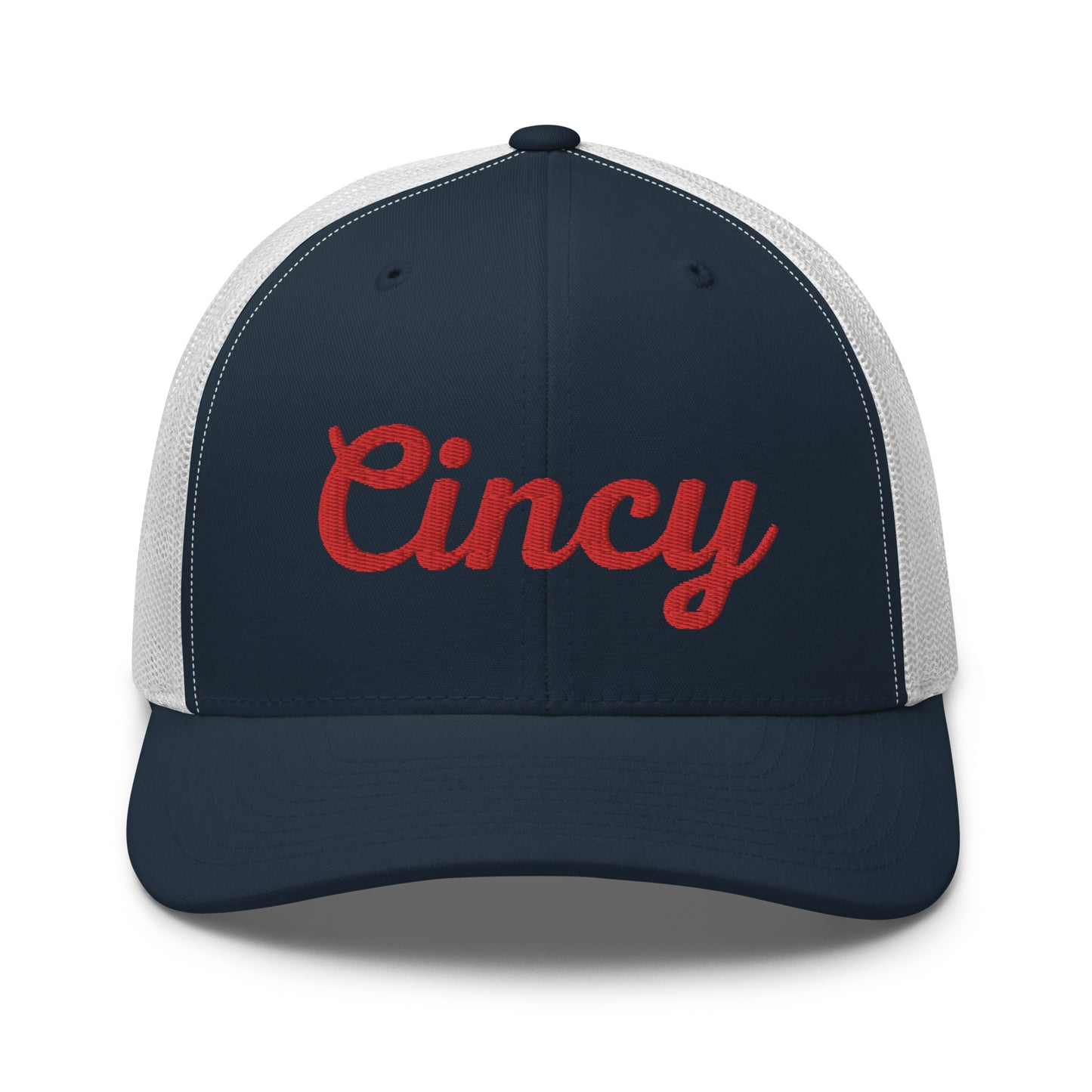 Cincinnati Cincy Script Trucker Cap