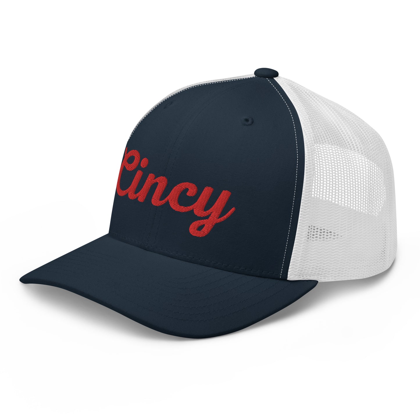 Cincinnati Cincy Script Trucker Cap