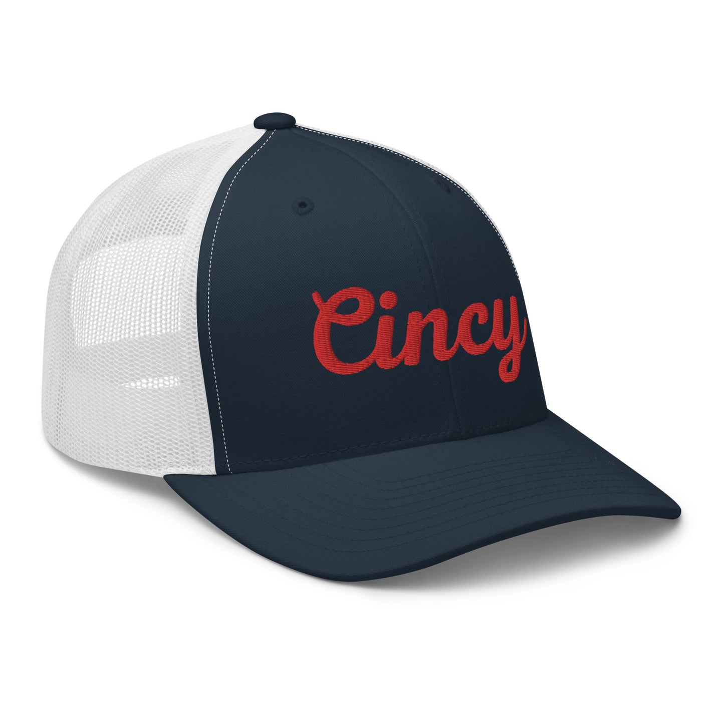 Cincinnati Cincy Script Trucker Cap