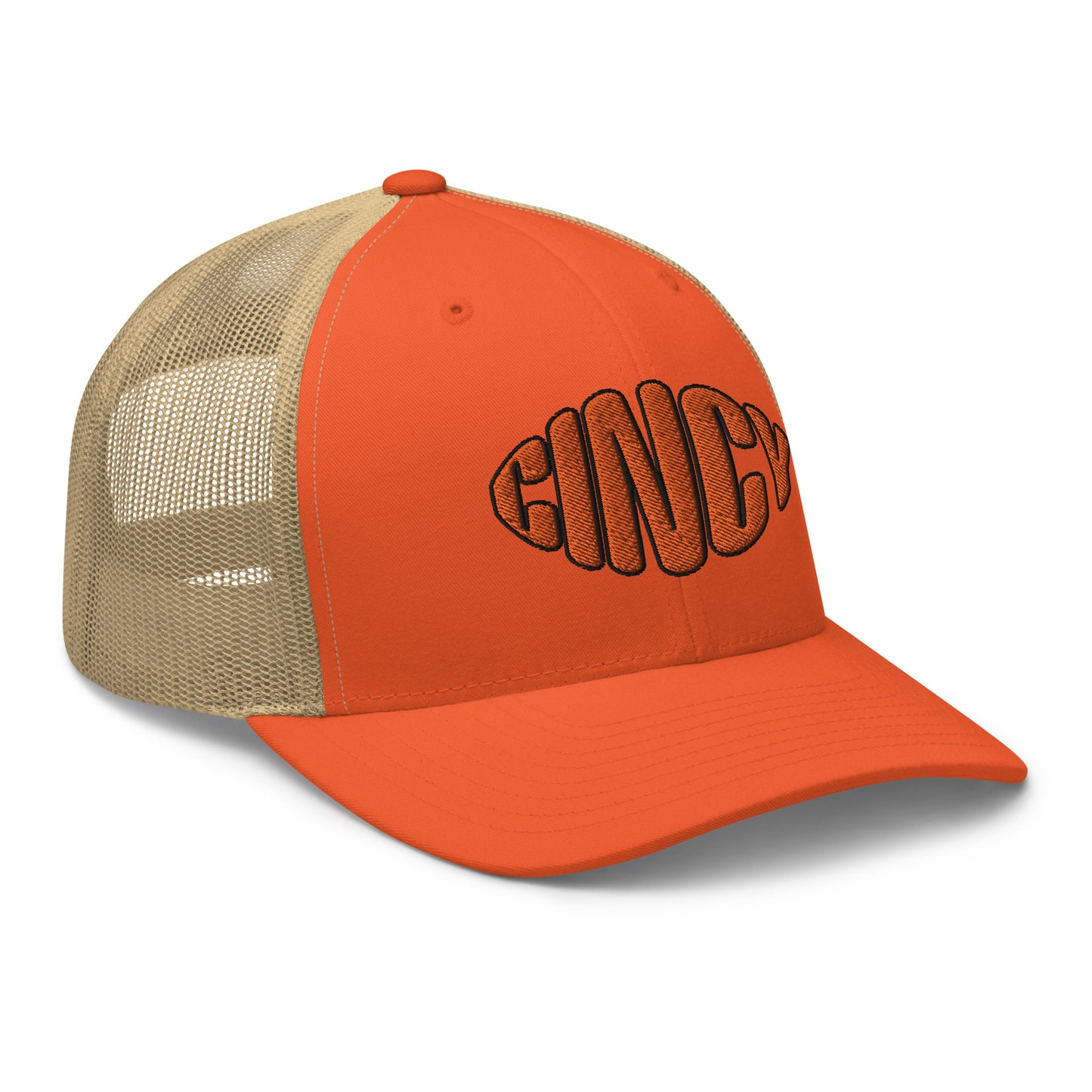 Cincy Football Text Trucker Cap