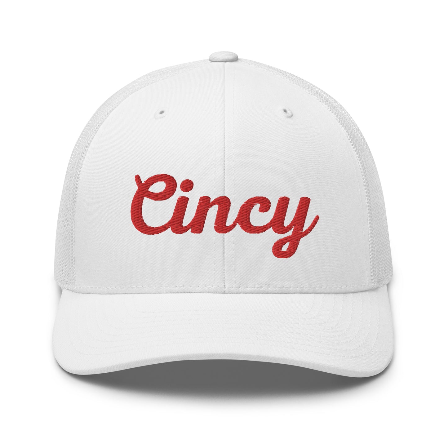 Cincinnati Cincy Script Trucker Cap