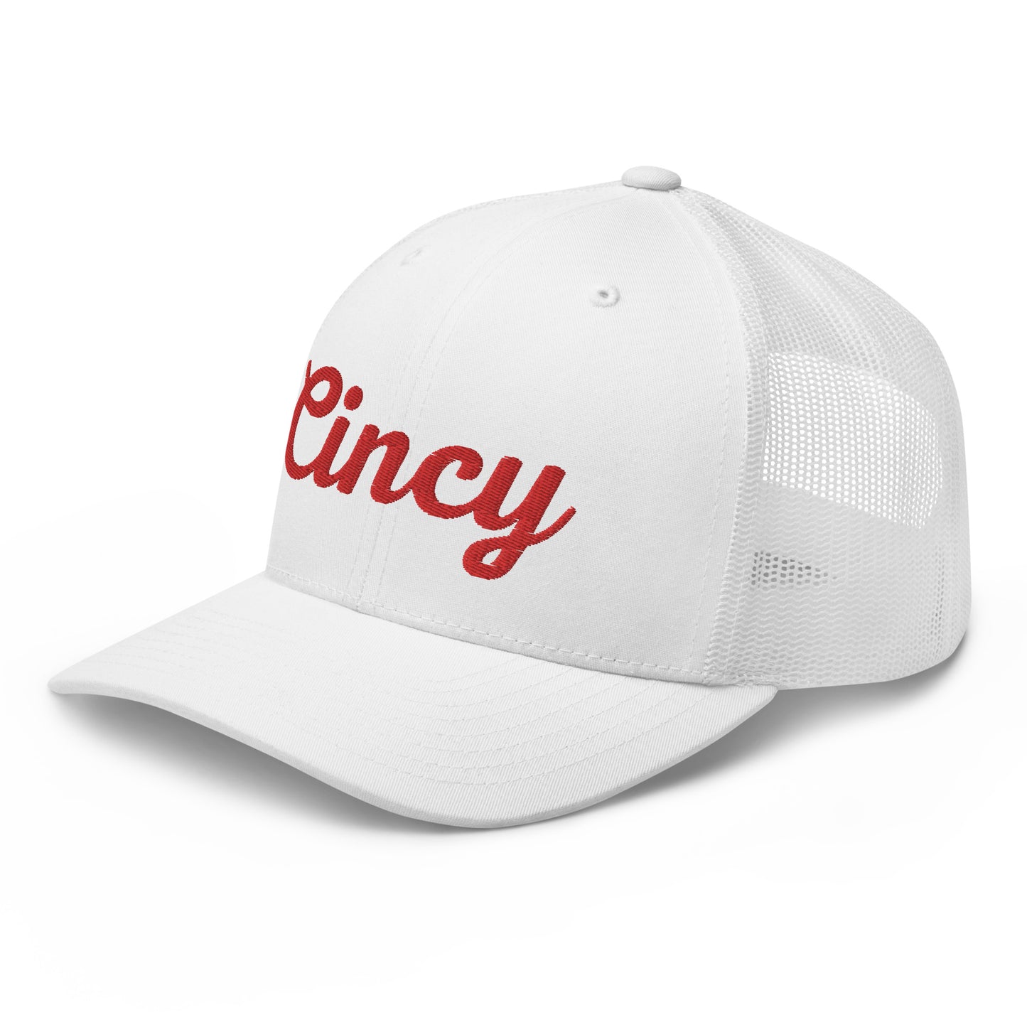 Cincinnati Cincy Script Trucker Cap