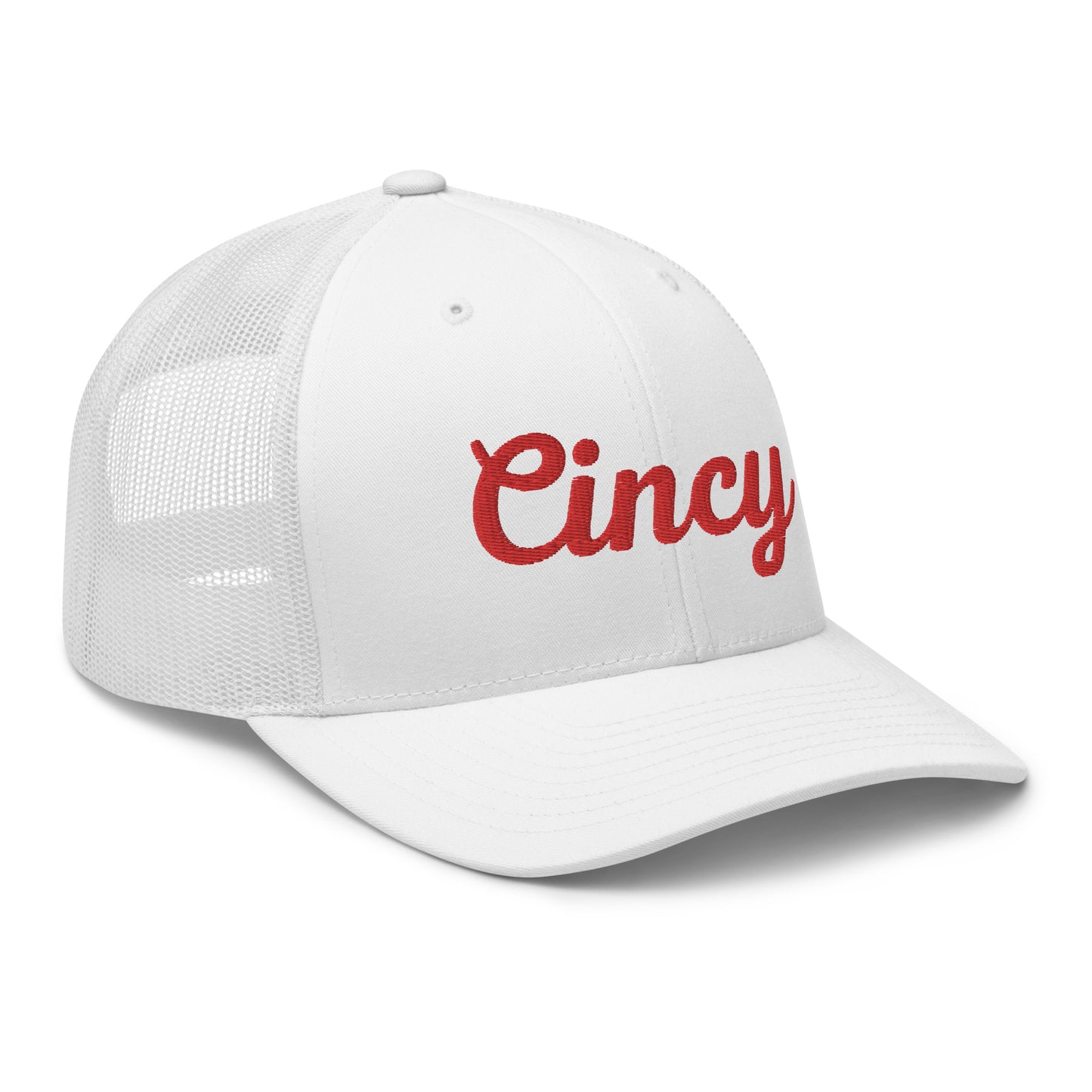 Cincinnati Cincy Script Trucker Cap