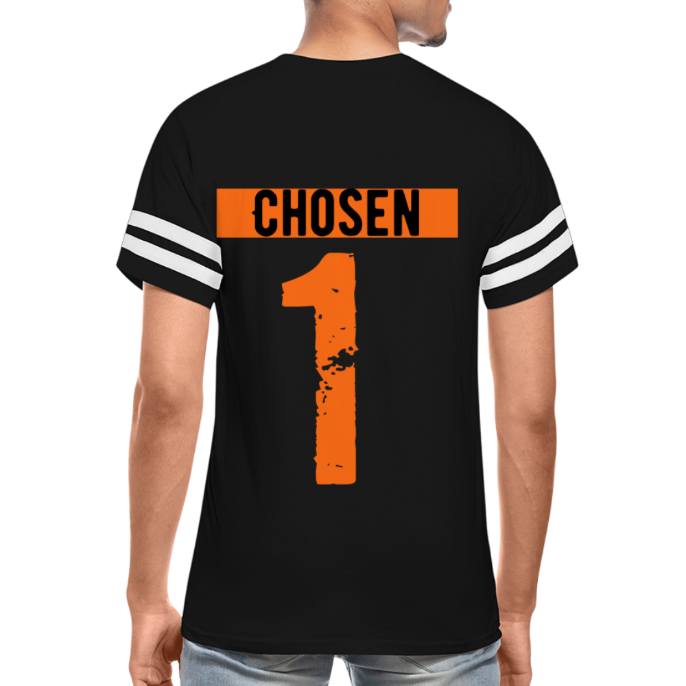 Ja’Marr Chase Chosen 1 Cincinnati Bengals Vintage Sport T-Shirt - black/white