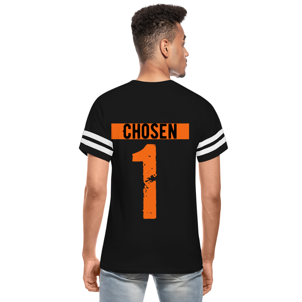 Ja’Marr Chase Chosen 1 Cincinnati Bengals Vintage Sport T-Shirt - black/white