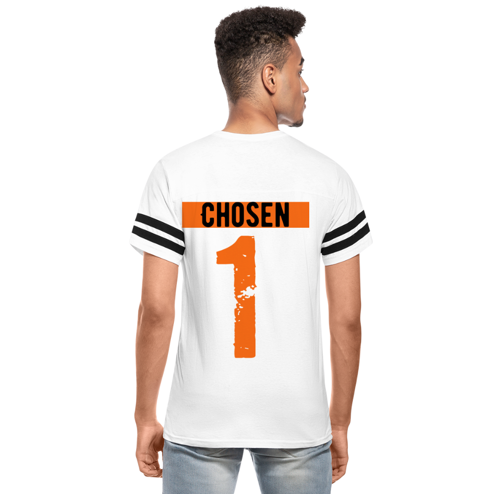 Ja’Marr Chase Chosen 1 Cincinnati Bengals Vintage Sport T-Shirt - white/black