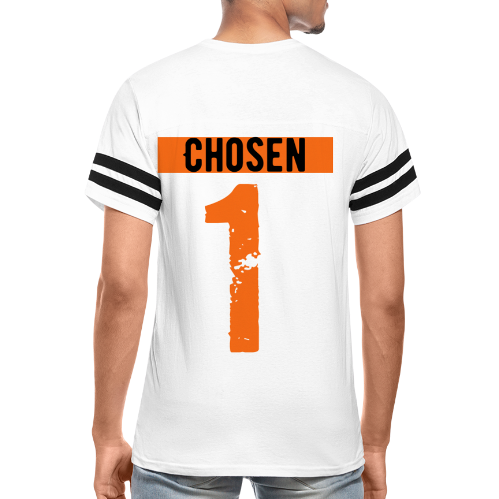 Ja’Marr Chase Chosen 1 Cincinnati Bengals Vintage Sport T-Shirt - white/black