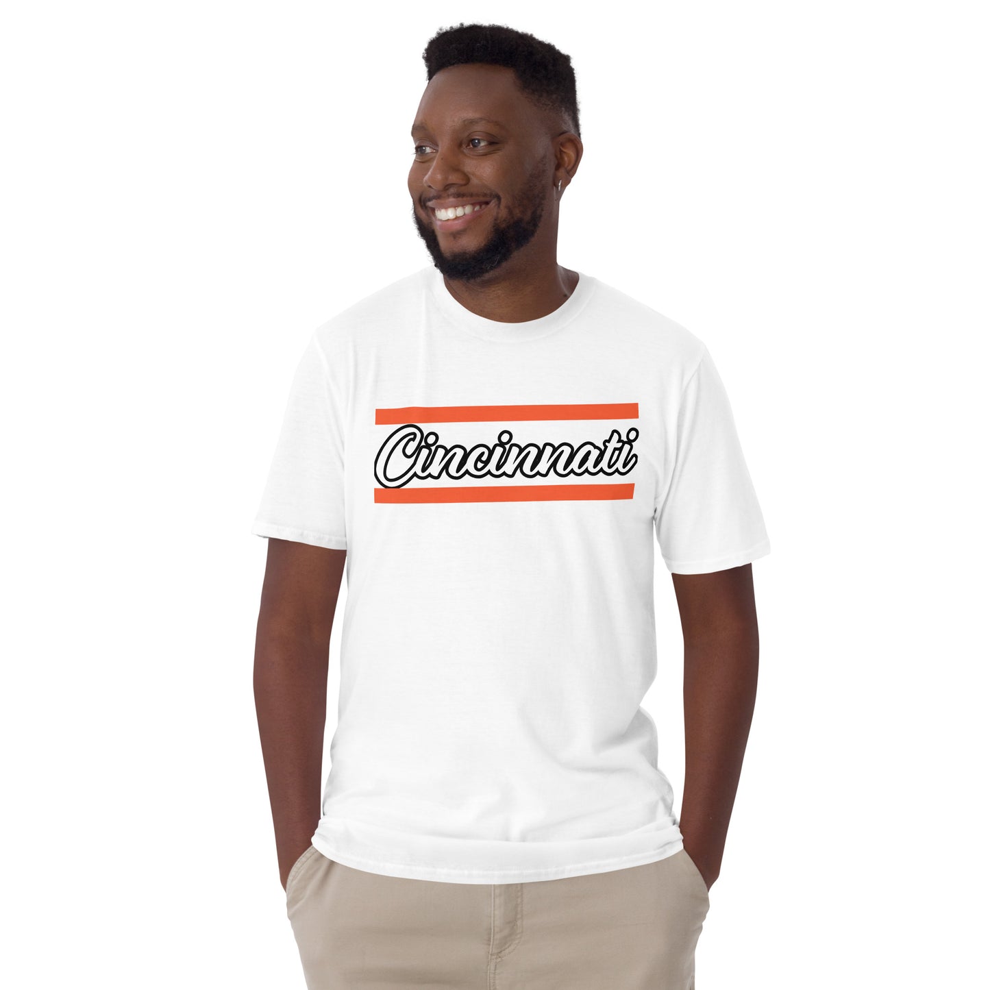 Cincinnati Script Cincinnati Bengals Short-Sleeve Unisex T-Shirt