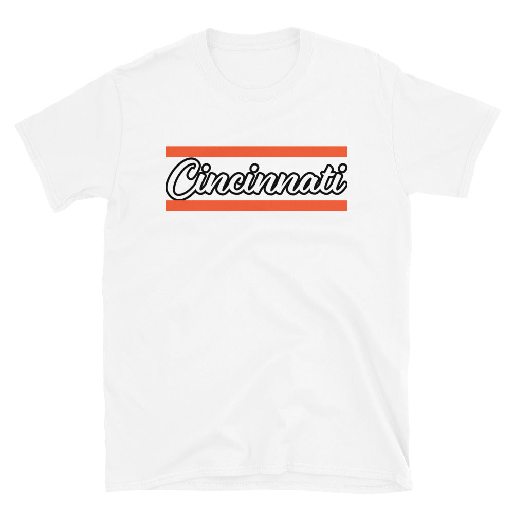 Cincinnati Script Cincinnati Bengals Short-Sleeve Unisex T-Shirt