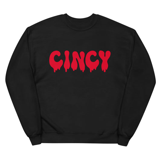 Cincinnati Melting Cincy Unisex Fleece Sweatshirt