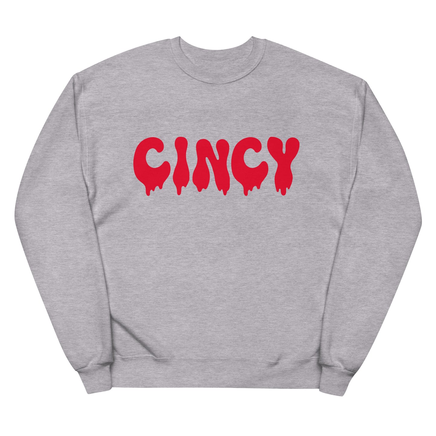 Cincinnati Melting Cincy Unisex Fleece Sweatshirt