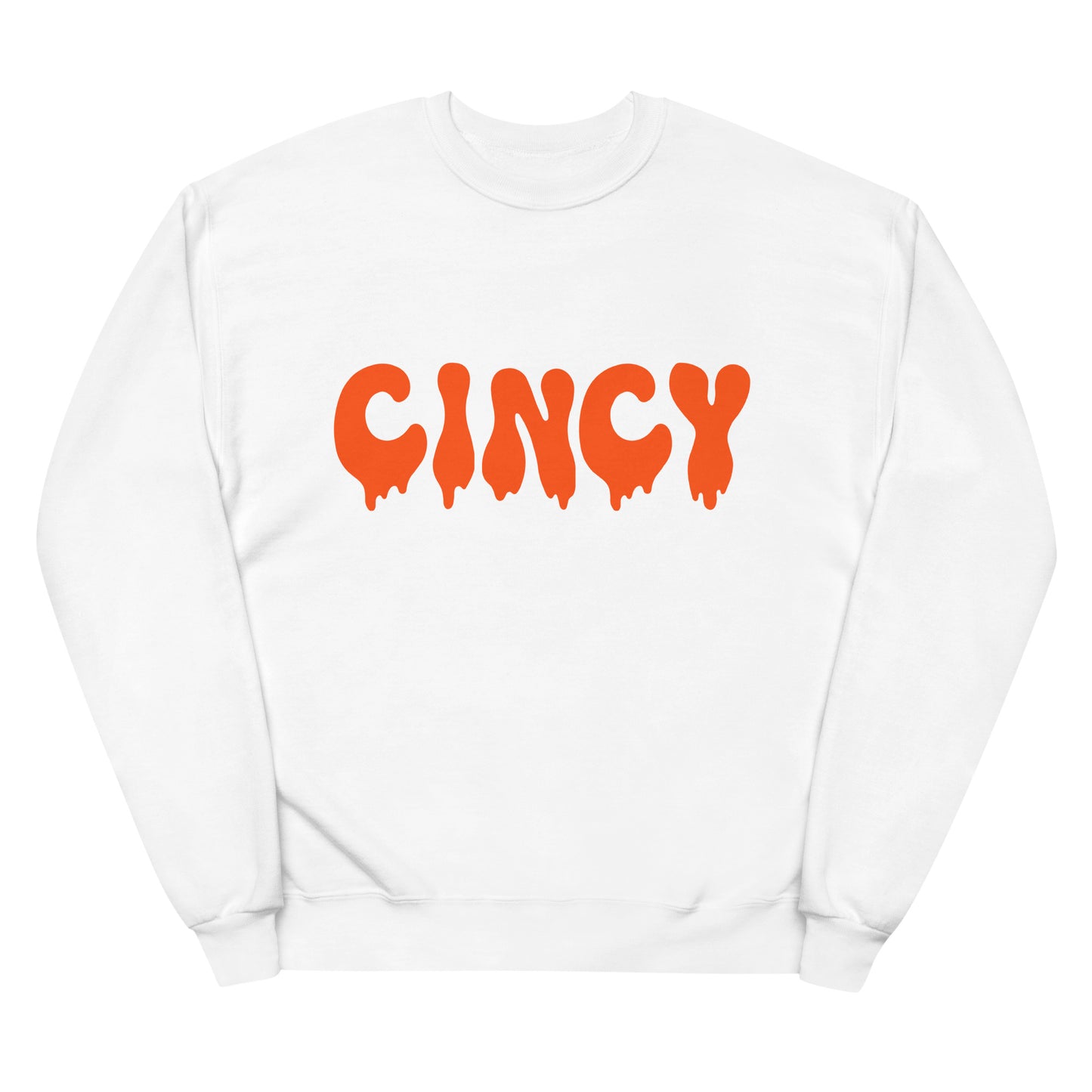 Cincinnati Melting Cincy Unisex Fleece Sweatshirt