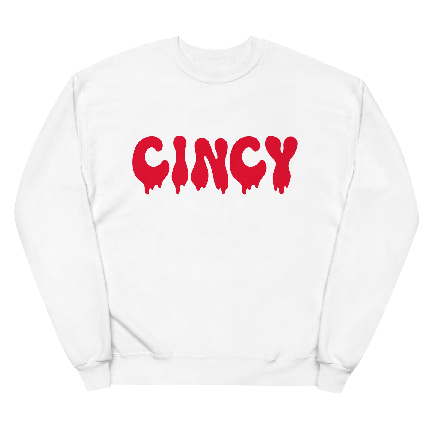 Cincinnati Melting Cincy Unisex Fleece Sweatshirt