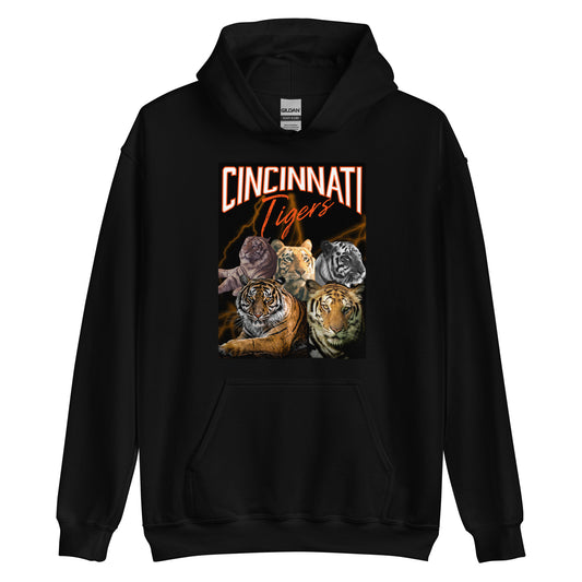 Cincinnati Tiger Rock Band Rap Group Band Unisex Hoodie