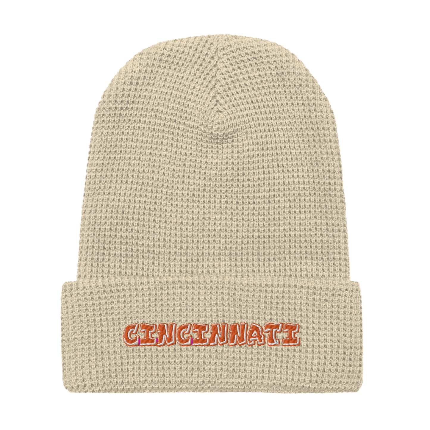 Cincinnati Graffiti Waffle beanie