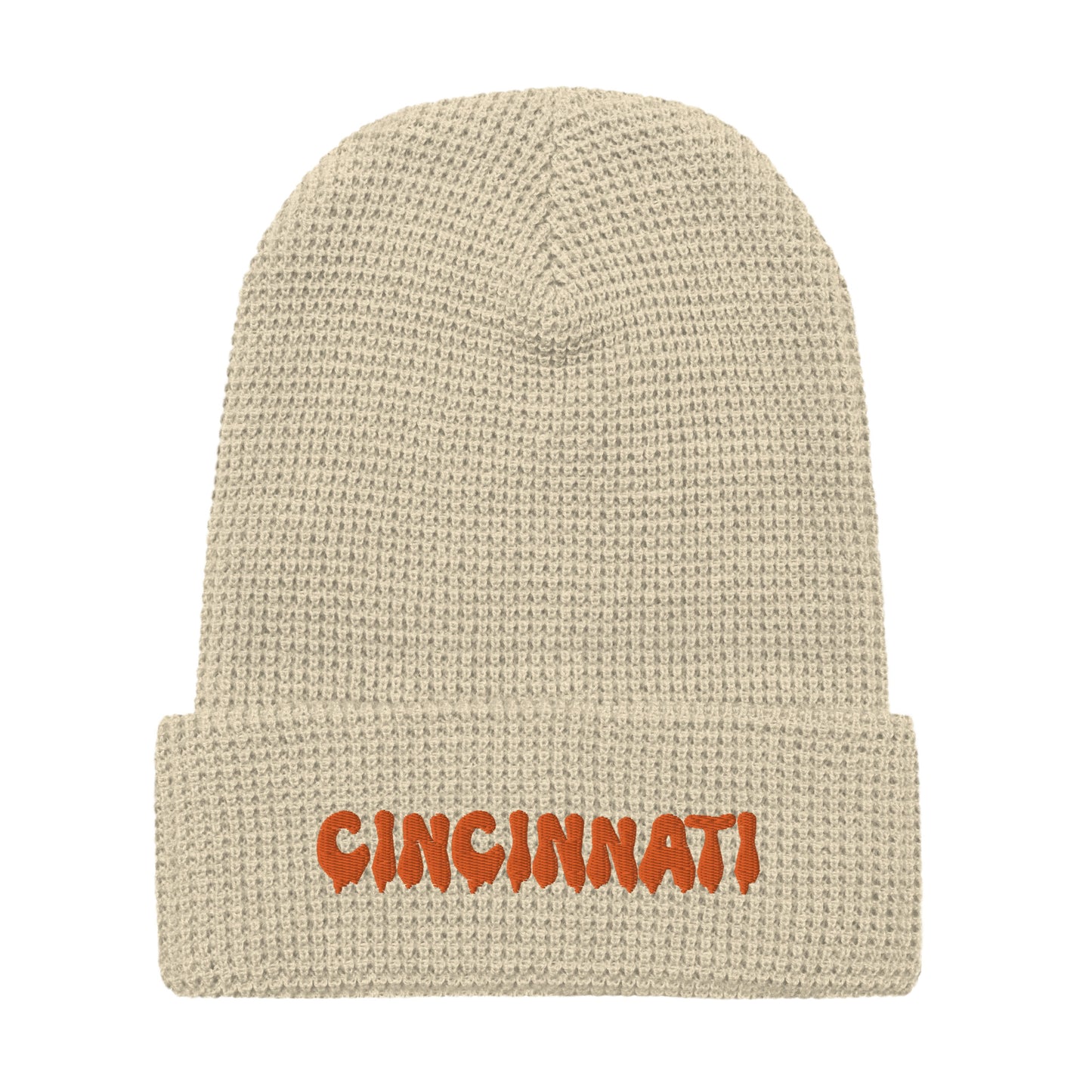 Melting Dripping Cincinnati Waffle beanie