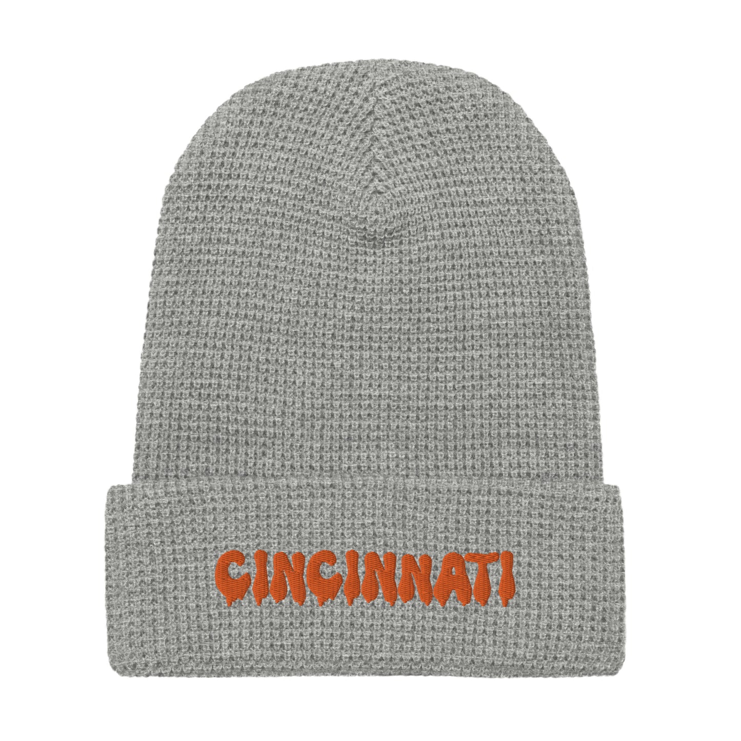 Melting Dripping Cincinnati Waffle beanie