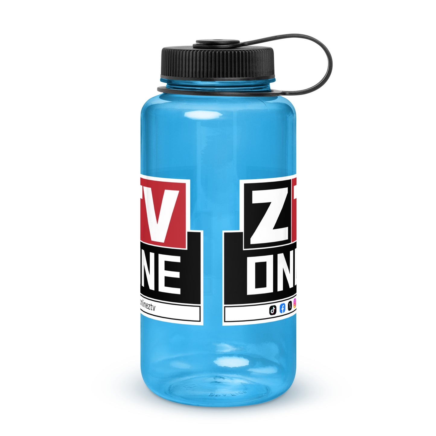 ZTV Online Wide Mouth Plastic Water Bottle