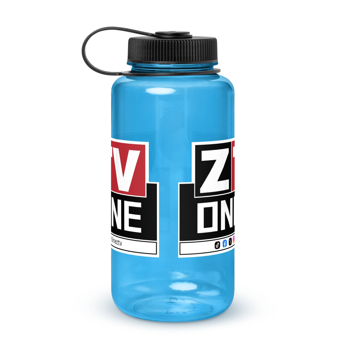 ZTV Online Wide Mouth Plastic Water Bottle