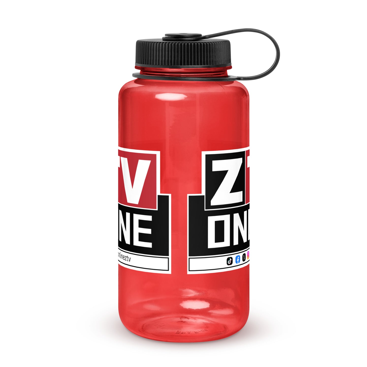 ZTV Online Wide Mouth Plastic Water Bottle