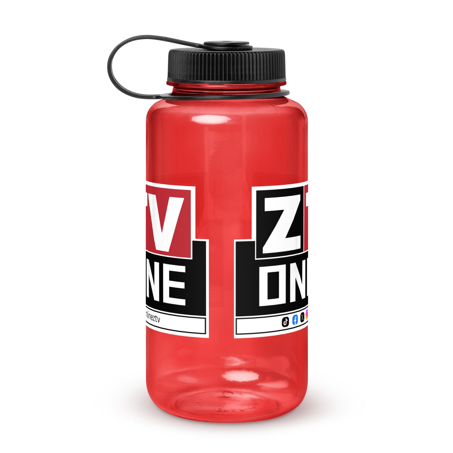 ZTV Online Wide Mouth Plastic Water Bottle