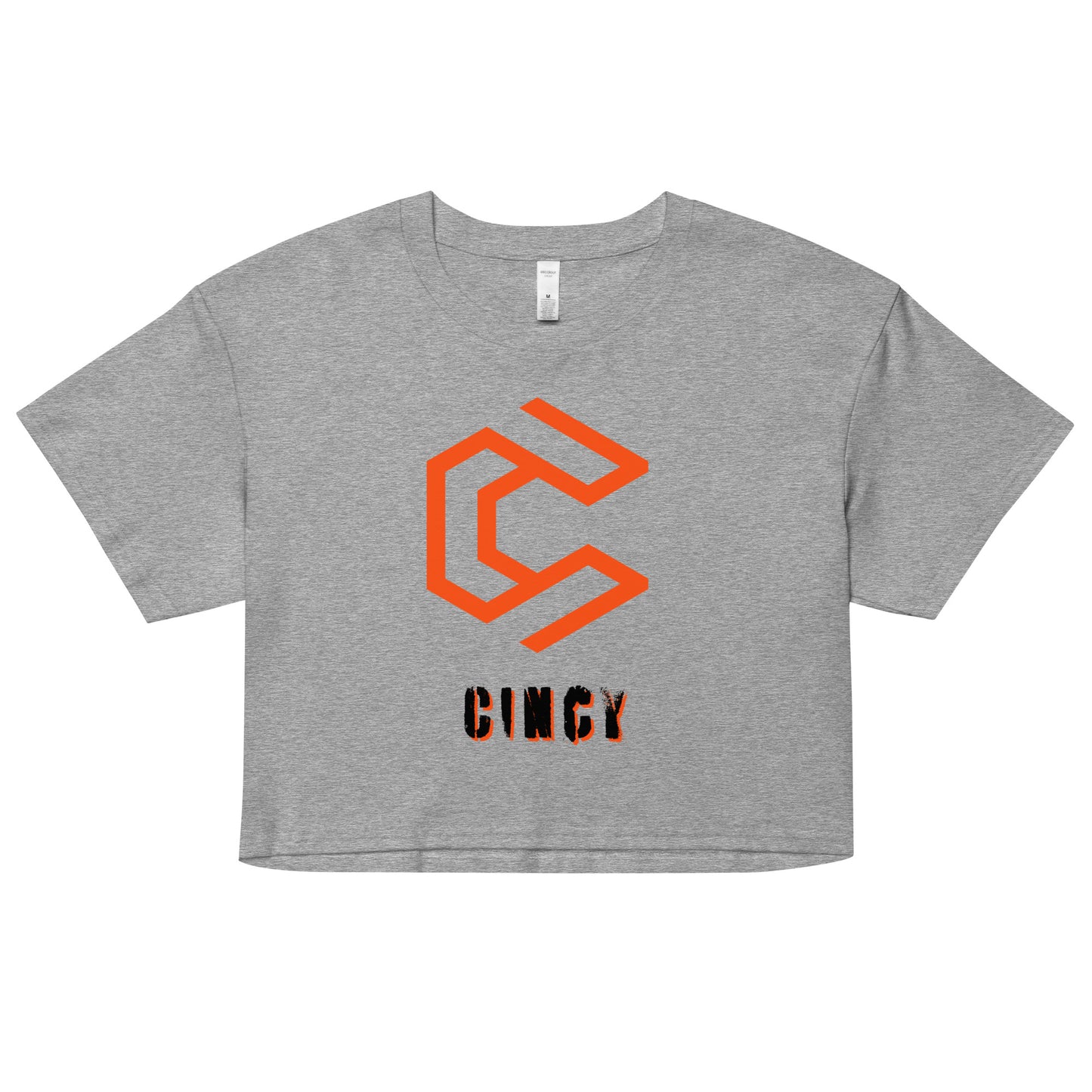 Letter C Cincy Cincinnati Bengals FC Cincinnati Women’s Crop Top