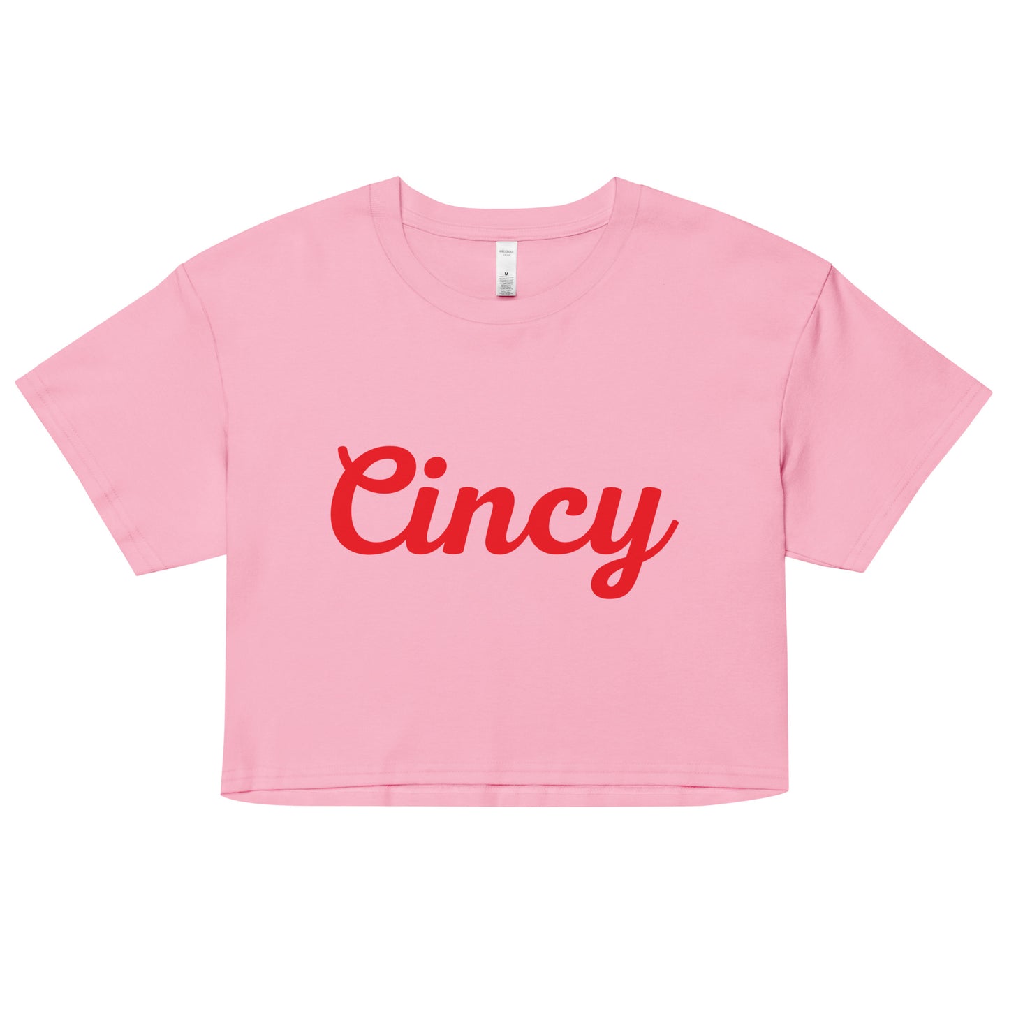 Cincinnati Cincy Script Women’s Crop Top