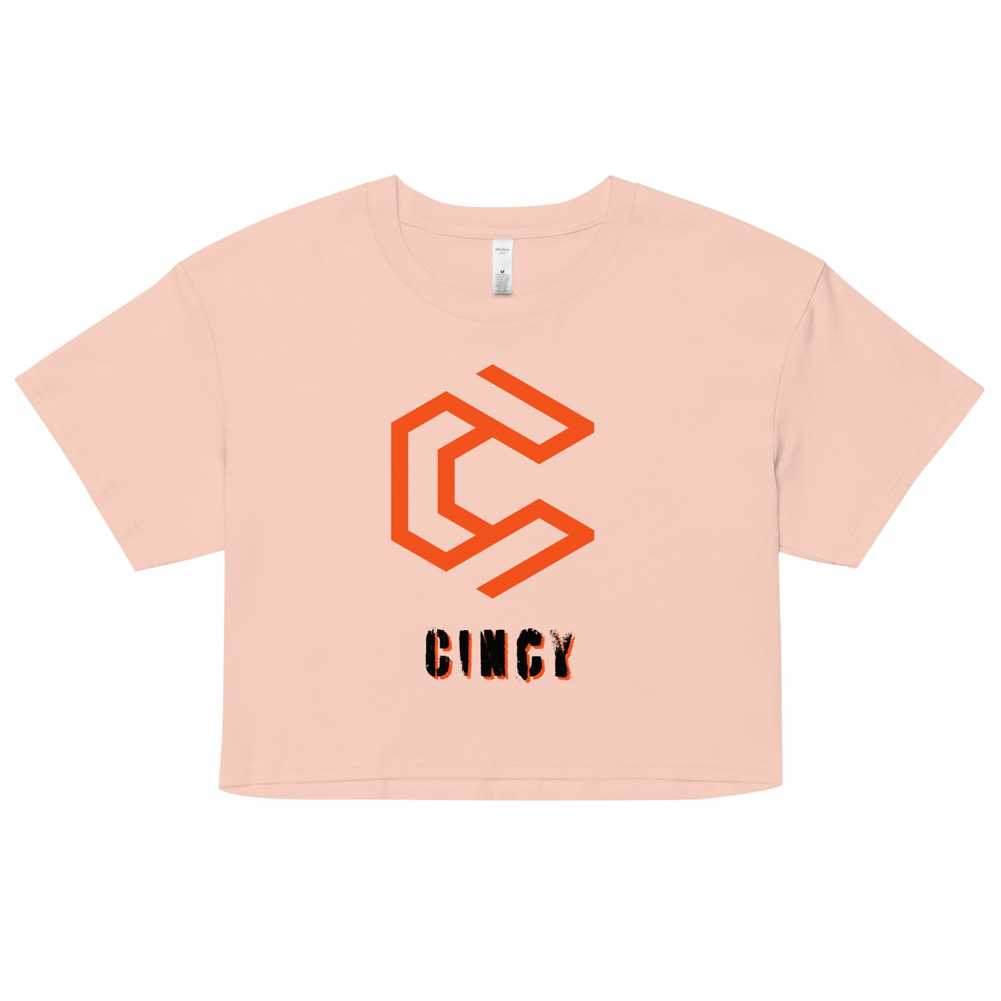 Letter C Cincy Cincinnati Bengals FC Cincinnati Women’s Crop Top