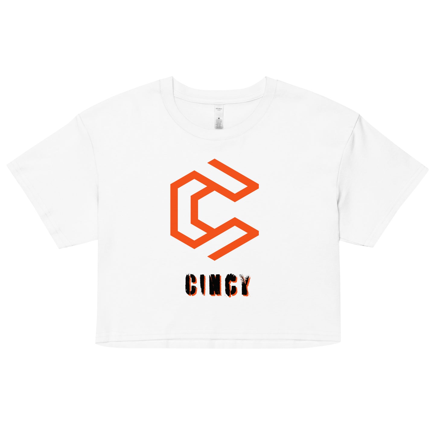 Letter C Cincy Cincinnati Bengals FC Cincinnati Women’s Crop Top